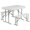 Flash Furniture Blue Pop Up Canopy Tent and Folding Bench Set JJ-GZ88103-BL-GG - alternate 2